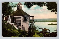 Fort Madison IA-Iowa, Sutton's Wigwam, Black Hawk Heights, Vintage Postcard picture