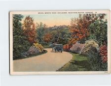 Postcard Bridal Wreath Road, Shelburne, Vermont picture
