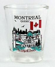 MONTREAL QUEBEC CANADA GREAT CANADIAN CITIES COLLECTION SHOT GLASS SHOTGLASS picture