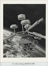 NASA Photo - Lockheed Artist's Concept Space Colony - Original - Not a reprint picture