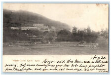 c1920's View from Farm Miyako Hotel Kyoto Japan Antique Posted Postcard picture