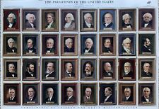 President Stamp Portraits from 1789 - 1946. picture
