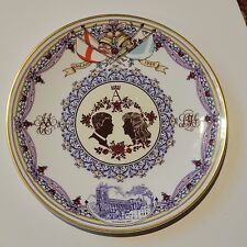 H.R.H Prince Andrew / Sarah Ferguson Commemorative Plate 1986 Coverswall China picture