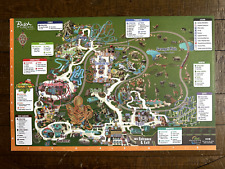 2010 Busch Gardens Tampa Theme Park Map / Poster 11x16 picture
