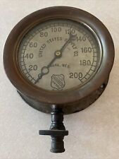 Vintage Steam Heating Gauge United States Supply Company, The Ashcraft, New York picture
