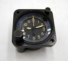 VTG Waltham Instruments Type A-13A-1 Mechanical Aircraft Clock US Military 8-Day picture