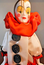 Rare Vintage Ebeling And Reuss Porcelain Clown Collectible Ornament Gift NEW  picture
