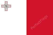 MALTA FLAG - MALTESE NATIONAL FLAGS - Hand, 3x2, 5x3 Feet picture