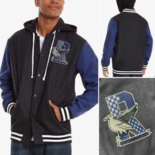 Harry Potter Ravenclaw Button-Down Hooded Varsity Jacket Size XL Warner Bros. picture