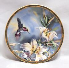 Pickard China USA First Issue Hummingbird Plate by Cyndi Nelson picture