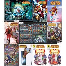 Invincible Iron Man (2022) 7 8 10 Variants | Marvel Comics | COVER SELECT picture