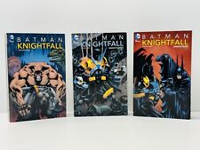 DC Batman Knightfall Volume 1, 2 & 3 Trade Paperback Books 2012 Never Read picture