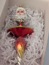 Christopher Radko Heartfully Yours SANTA ON TOP Limited To 50 Sold Out Quickly  picture