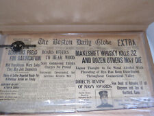 Vintage Boston Daily Globe Saturday December 27 1919 Newspaper Archives picture