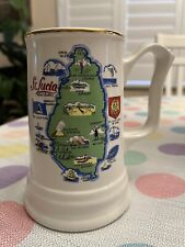 Weatherby Hanley England Royal Falcon Ware Stein St Lucia West Indies picture