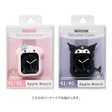 Sanrio My Melody & Kuromi gourmandise Apple Watch Silicone Case 2 Set New picture
