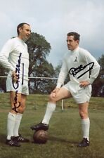 Alan Gilzean Dave Mackay Spurs Fa Cup Winners Signed 12x8 Photo OnlineCOA AFTAL picture