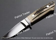 Handmade Bob Loveless Knife Style, Hunting Knife Custom Handmade Knife Stag horn picture