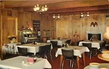 Honor MI~Money's Coffee Shop~Eagle & Fireplace~Seeburg Juke Box~Totem Pole~1960s picture