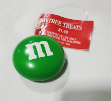 Hallmark Green M & M Candy Trimmer Ornaments picture