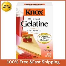 Knox Original Unflavored Gelatin 32 Ct, Packets Classic Fruity Gelatin Treat picture