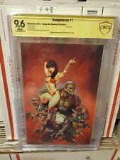 Vampiverse 1 Hawg Jaw Virgin CBCS 9.6 Signed By Ale Garza picture