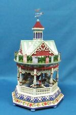 Jim Shore Heartland Around We Go Revolving  Lighted Musical Carousel 4009747 picture