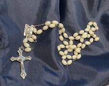 Glow In The Dark Our Lady Of Fatma Vintage Catholic Rosary Italy picture