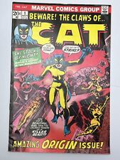 The Cat #1 (1972) 1st app. and Origin of The Cat in 5.5 Fine- picture