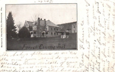 Endeavor Pa. Forest Co. JAIL RPPC Vintage 1907 Postcard picture