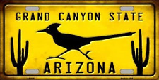Arizona Grand Canyon State Novelty Metal License Plate Tag LP-8763 picture
