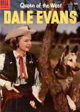 Queen of the West, Dale Evans #5 VG; Dell | low grade - October 1954 western - w picture