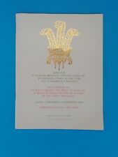 Souvenir Programme, Investiture HRH Prince Of Wales, July 1969 (Prince Charles) picture