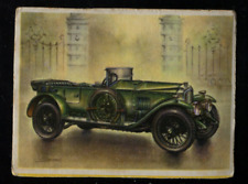 Vauxhall E 30/98 1919 Vintage 1950s Dutch Trading Card picture