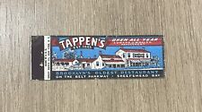 Tappens Brooklyn New York Edward J. Whalen Vintage Matchbook Cover picture