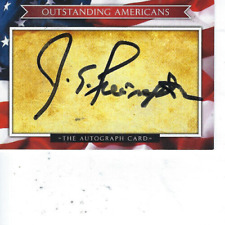 JAMES E. LIVINGSTON SIGNED OUTSTANDING AMERICANS AUTOGRAPH CARD - MEDAL OF HONOR picture