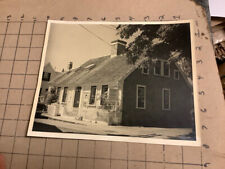 unmarked photo but from around - WAQUOIT BAY - cape cod - b&w OLDEST HOUSE picture