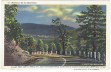 Route 309 Curve-Broad Mt.Near Nesquehoning-E.Munch Chunk & Bear Mt.,PA. 1954 PC picture