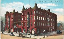 Anaconda Hotel Montana 1910 UNUSED MT (34920) picture