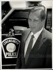 1988 Press Photo Longmeadow Police Chief Richard Marchese - sra34756 picture