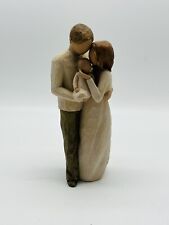 Willow Tree “Our Gift” 2006 by Susan Lordi Figurine of Man, Woman & Child picture