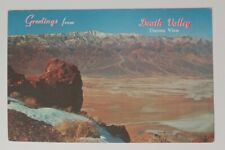 Greetings From Death Valley Dante's View Unused Postcard picture