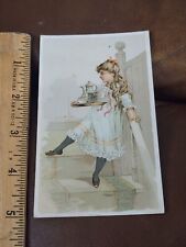1889 Arbuckles Ariosa Coffee Antique Victorian Trade Card Advertising #11  picture