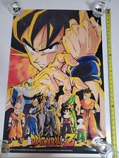 Dragon Ball Z - Bird Studio 1998 Vintage Poster: Goku, Vegeta, Piccolo 34” x 22” picture