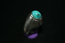 Lovely Near Eastern Silver Turquoise Ring With Beautiful Elegant Blue Color picture