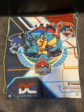 Pokemon World Championships 2014 Washington DC Exclusive Drawstring Bag Unused picture