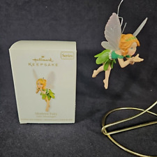 Hallmark Series Mistletoe Fairy #7 Fairy Messengers Date 2011 Christmas Ornament picture