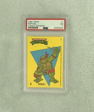1989 Topps Teenage Mutant Ninja Turtles Stickers Raphael #1 PSA 7  NM picture