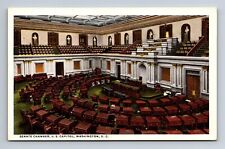 Senate Chamber US Capitol Washington DC Postcard picture