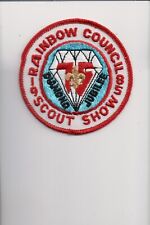 1985 Rainbow Council Diamond Jubilee 75th Anniversary Scout Show patch picture
